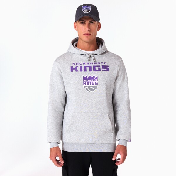 New Era Pánská mikina Sacramento Kings NBA Team Logo Hoodie Sweatshirt Velikost: XL