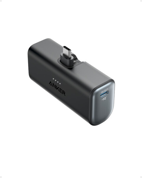 Anker Nano Power Bank 5000mAh, 22.5W, USB-C - Black