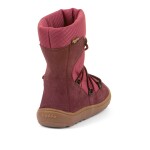 Dívčí zimní barefoot boty TEX TRACK WOOL Bordeaux Froddo G3160251-6 - 39