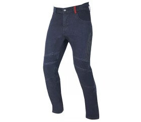 Džíny na moto Xrc Cropped jeans men blue - 30 / modrá