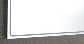 SAPHO - GEMINI zrcadlo s LED osvětlením 150x55cm GM150