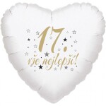 17. narozeniny balónek srdce Balonky.cz 17. narozeniny balónek srdce Balonky.cz