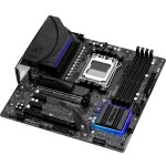 ASRock B650M Phantom Gaming Riptide / B650 / AM5 / 4x DDR5 / PCIEx16 / 1x 2.5GLAN / mATX (90-MXBJ90-A0UAYZ)