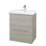 Dřevojas - Umyvadlová skříňka BIG INN SZZ2 65 - D05 Oregon / Úchytka T04 / D05 Oregon 133023E