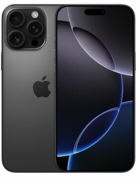 Apple iPhone 16 Pro Max 512GB černý titan / EU distribuce / 6.9" / 512GB / iOS18 (MYX03)