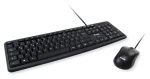 Equip Klávesnice a myš ES černá / Klávesnice a myš / Kabelové / QWERTY / 105 kláves / 1,35 m (245201)