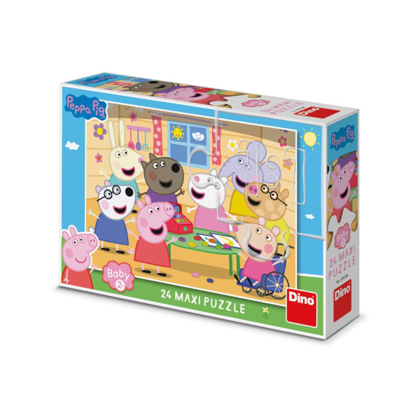Puzzle maxi Peppa Pig: Obchod 24 dílků