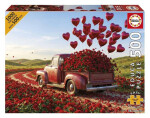 Puzzle Valentýnský Pick-up 500 dílků