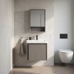 REA - Sada koupelnového nábytku s umyvadlem Gama T25023 KJM 50CM REA-M0201