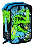MITAMA Triplo Dinosaurus / Školní penál / třípatrový / 47 ks školních potřeb (64860)