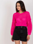Dámský svetr BA SW 9008.35P fluo růžový - FPrice UNI