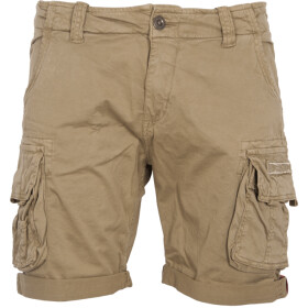 Alpha Industries Kalhoty krátké Crew Short khaki 32