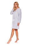 Dámský župan 1008 grey plus - Doctornap šedá 3XL