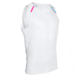 Běžecké tílko SALMING Pitea Singlet 21 White Velikost textilu: