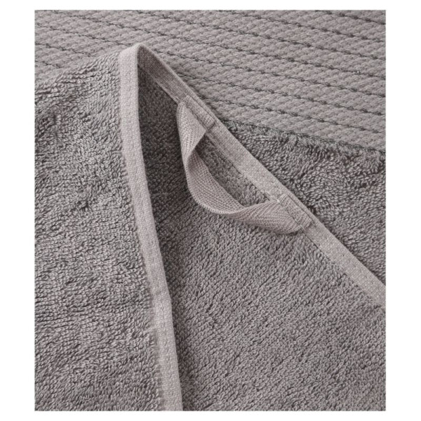 Velká bambusová osuška unisex (šedá) 70 x 140 cm