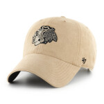 47 Brand Pánská kšiltovka Chicago Blackhawks NHL Ballpark Suede ’47 CLEAN UP