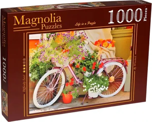 MAGNOLIA Puzzle Kolo s květinami