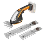 WORX WG801E / Aku nůžky na keře a trávu / 20V / 2.0Ah / Záběr 200|120 mm / Doba chodu 60 min (WG801E)