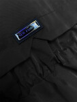 Černá bunda parka s ozdobnou podšívkou BH Forever (BH-2401) odstíny černé XL (42)
