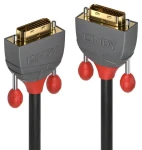 Lindy Anthra Line černá / DVI-D kabel / Dual Link / pozlacené konektory / 15 m (36227)