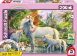 SCHMIDT Puzzle Jednorožec s mláďaty