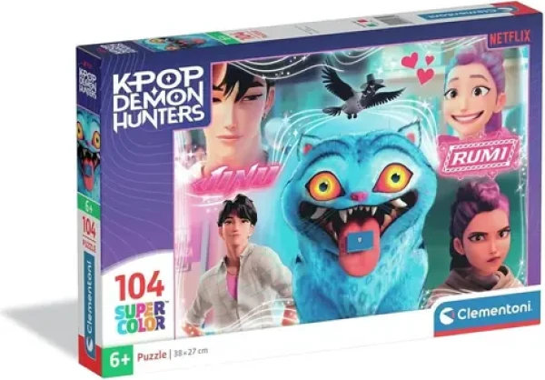 CLEMENTONI Puzzle K-Pop: Lovkyně démonů: Jinu a Rumi