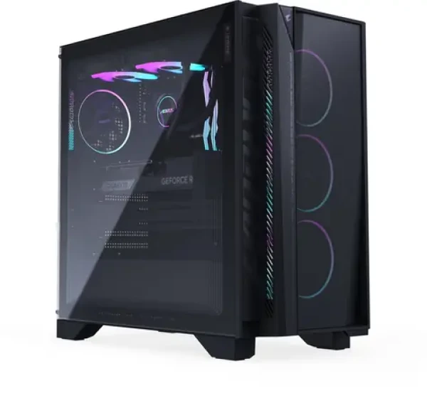 GIGABYTE AORUS PRIME 5 AP551 černá / Herní počítač / AMD Ryzen 7 9800X3D / 32GB / 2TB SSD / RTX 5070 Ti 16GB / W11H (AP5A7N7T-5102)