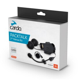 Cardo Packtalk Bold audio sada Jbl pro druhou helmu