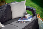 Keter CORFU LOVE SEAT - grafit