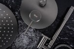 REA - Podomítková sprchová sada Lungo Grip Gun Grey + BOX REA-P8958