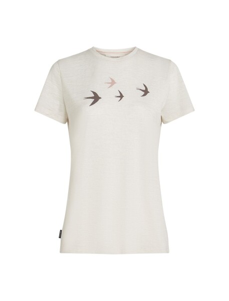 ICEBREAKER Wmns Mer 150 Tech Lite SS Tee Bird Transit, Ecru Hthr velikost: S