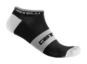 Castelli Lowboy ponožky Black/White vel. XXL