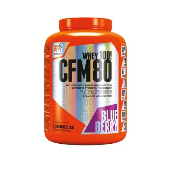 Extrifit CFM Instant Whey 80 2270 g blueberry (00363)