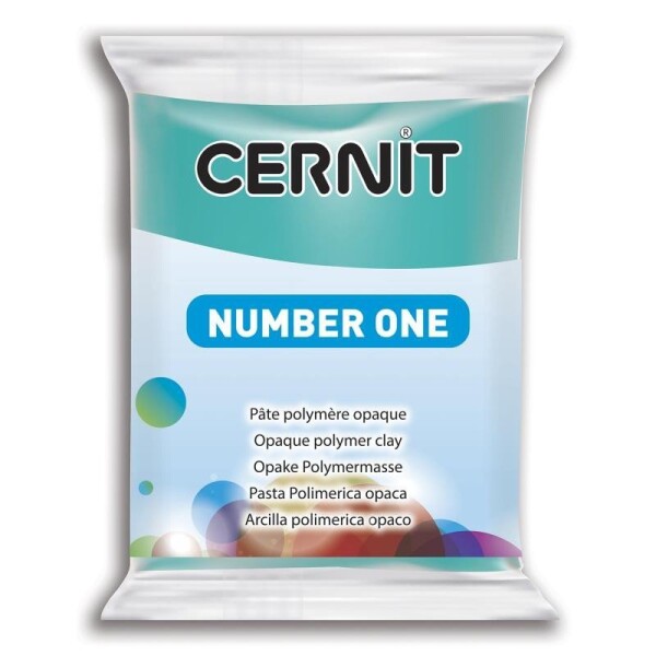 CERNIT NUMBER ONE 56g tyrkysově zelená