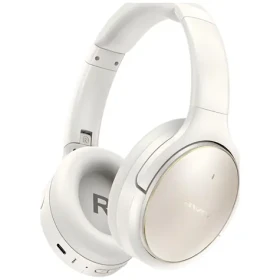 AWEI AT20 bílá / Bezdrátová sluchátka přes hlavu / ANC / Bluetooth 6.0 / výdrž 65 h (AT20)