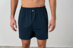 Vamp Pohodlné pánské boxerky Victor 17855 Vamp blue oxford,