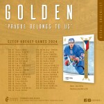 Legendary Cards Sběratelské hokejové karty Český hokej národní tým reprezentace 2024 Golden Prague Belongs To Us - Retail Hockey Balíček