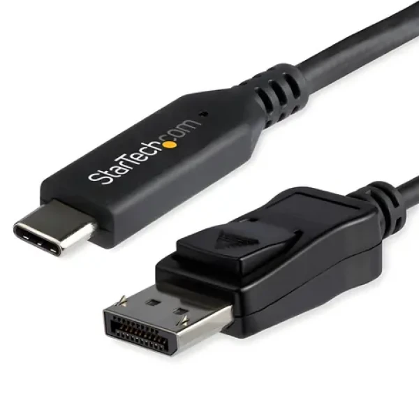StarTech USB-C na DisplayPort černá / Adaptér / 8K 60Hz / HBR3 / 1,8 m (CDP2DP146B)