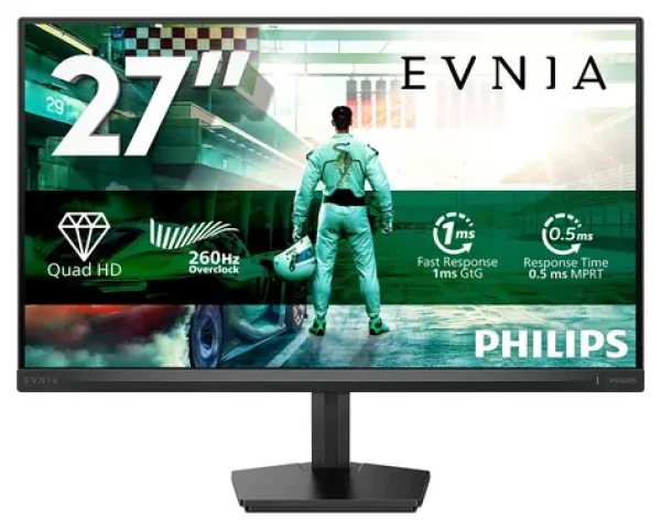 27" Philips 27M2N3500PF/00 černá / Monitor / Fast IPS / QHD / 260Hz / HDR10 / HDMI+DP / VESA (27M2N3500PF/00)