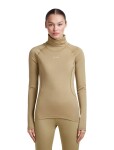 ICEBREAKER Wmns 300 MerinoFine Polar LS Roll Neck, Cumin (vzorek) velikost: S