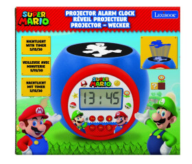 Lexibook budík Super Mario se stropním projektorem - Alltoys Lexibook