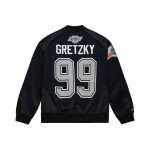 Mitchell & Ness Pánská bunda Wayne Gretzky Los Angeles Kings NHL Maxxed Out Satin Jacket Velikost: L