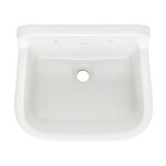 VitrA závěsná výlevka bez mřížky 43x37x26,5 cm bílá 6109-003-0012 6109-003-0012