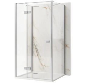 REA/S - Sprchový kout Atlas 80x80 Chrome vlevo KPL-K4762