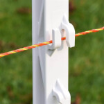Set elektrického ohradníku pro skot, zvěř, prasata, ovce a kozy – síťový zdroj – lanko 400 m