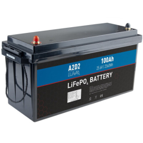 AVACOM A2D2 baterie LiFePO4 25,6V 100Ah M8 EDF_1100653
