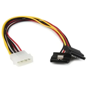 StarTech LP4 - 2x SATA Power Splitter / Napájecí kabel / Molex 4-pin 2x SATA 15-pin / 0,3 m (PYO2LP4LSATA)
