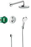 HANSGROHE - Croma Select S Sprchový set 180 s termostatem Ecostat S, 2 proudy, chrom 27295000