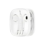 Sluchátka s mikrofonem HR-ME25 bílá / Sluchátka / S mikrofonem / USB-C / Stereo (31182)