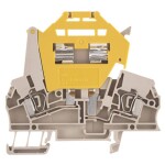 Weidmüller 1730900000 jisticí řadová svorka pružinová svorka Tmavě béžová 50 ks